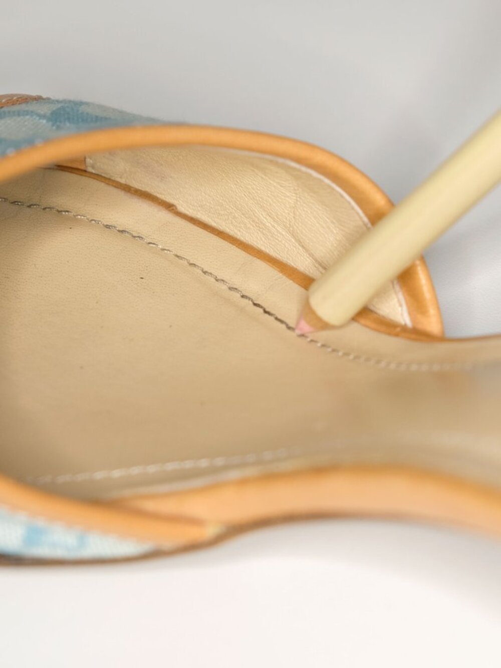 Y2K Coach Louise Sandals, A0029, Pool/Natural, 8.5 M - Picture 13 of 16